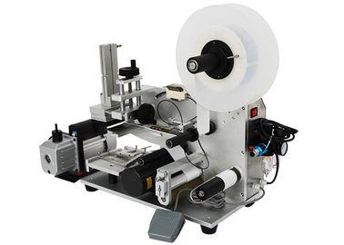 Semi Automatische Vlakke Etiketteringsmachine Hoog de Legeringsmateriaal van het Nauwkeurigheidsaluminium