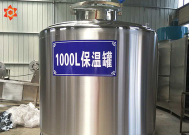 De steriele Industriële van de de Machine100l Gister van de Melkverwerking Weerstand van de de Tankcorrosie